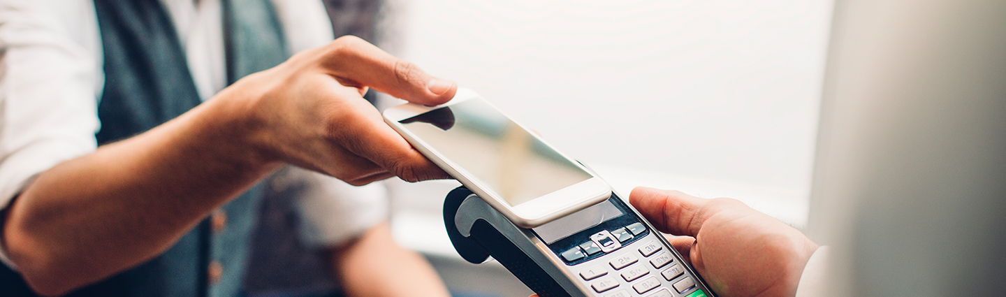 Pay by phone Credit cards changed the nature of cash transactions