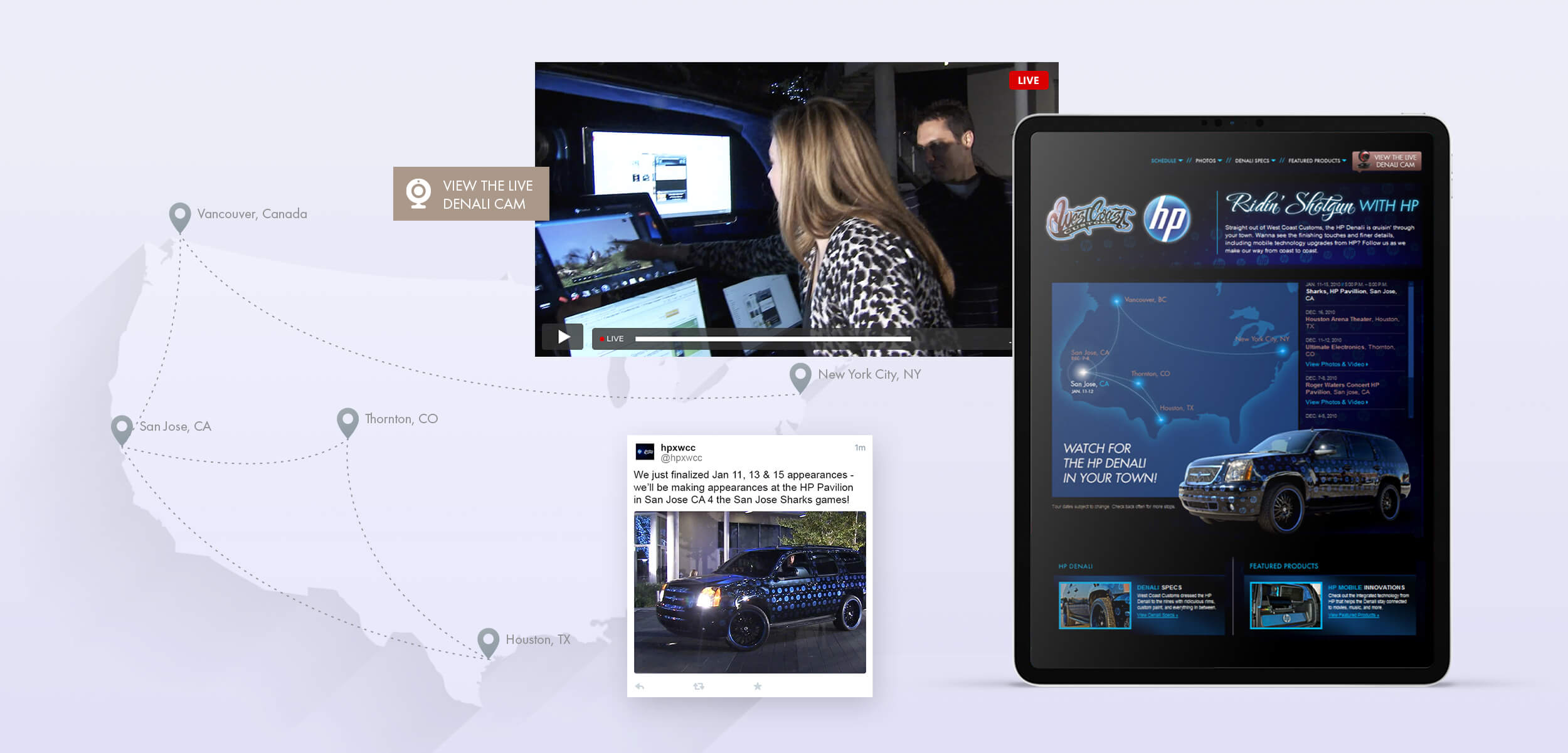 HP Envy Launch Mobile Roadshow